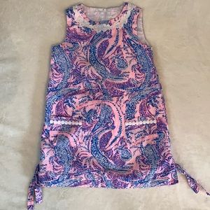 Lilly Pulitzer girls shift dress “Maybe Gator”